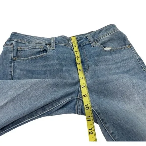 American Eagle Outfitters Size 8 Short Skinny  Light Wash Jeans - Picture 4 of 6